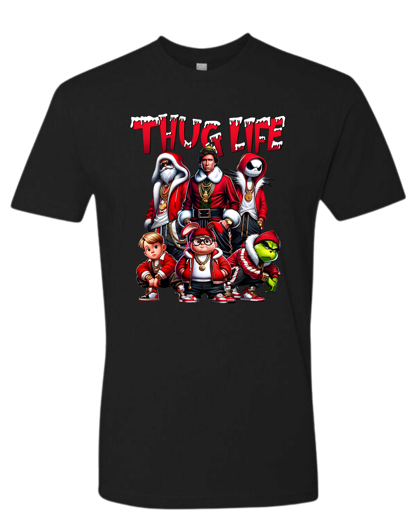 THUG LIFE Christmas Hoodie/SWEATER/TEES Character